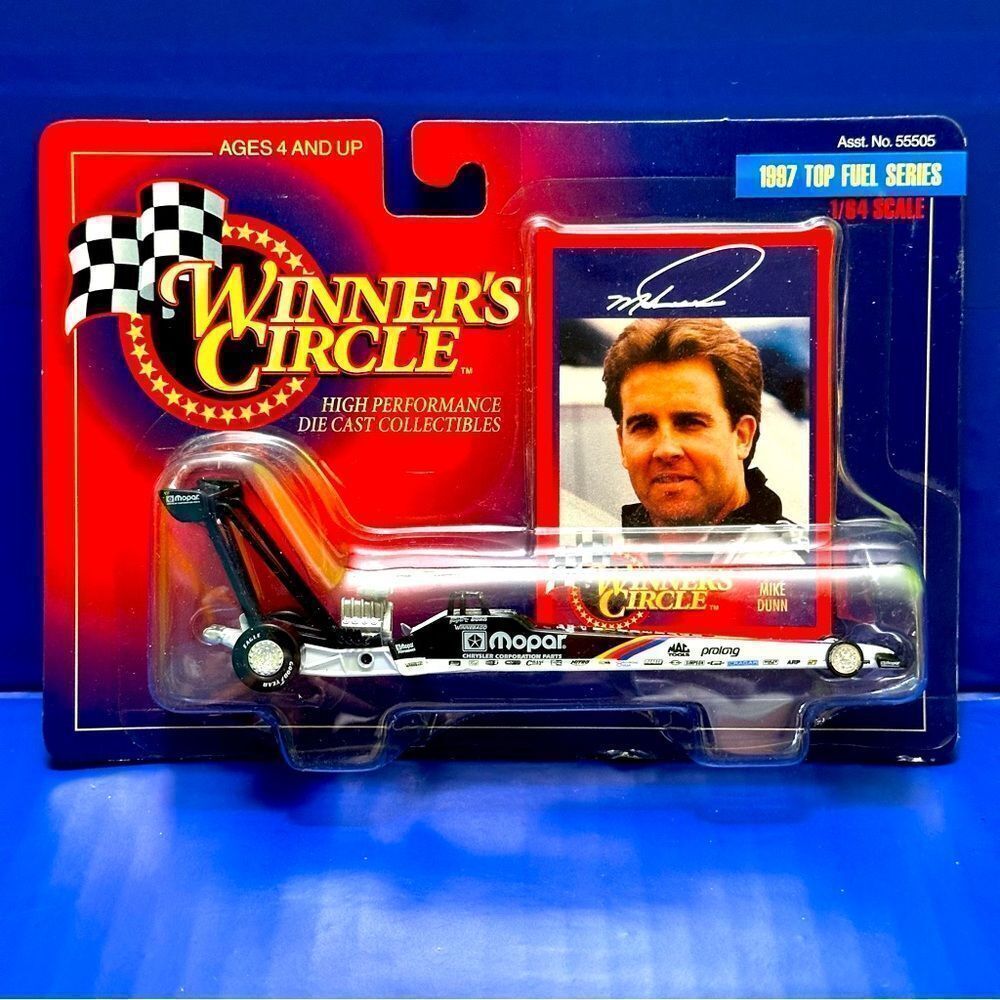 WINNER’S CIRCLE Mike Dunn 1997 Top fuel series car